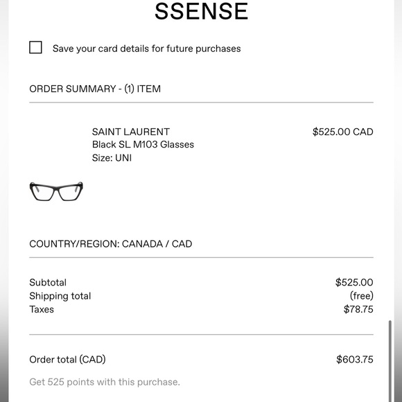 YSL Blue light glasses NWT PRICE FIRM Saint Laurent SL M103 - Picture 3 of 16